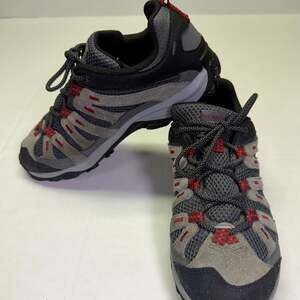 Merrell Men's Alverstone 2 Waterproof Hiking Shoes, Granite/Dahlia Size US 8